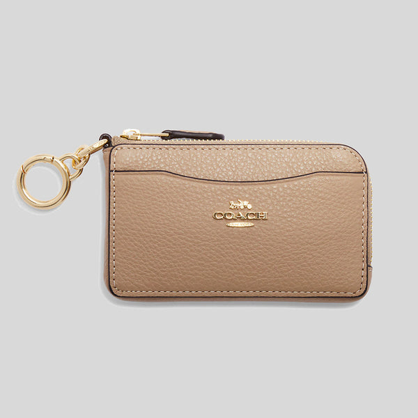 Coach Multifunction Card Case Taupe CH162