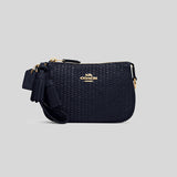 Coach Nolita 15 In Straw Midnight Navy Multi CH215