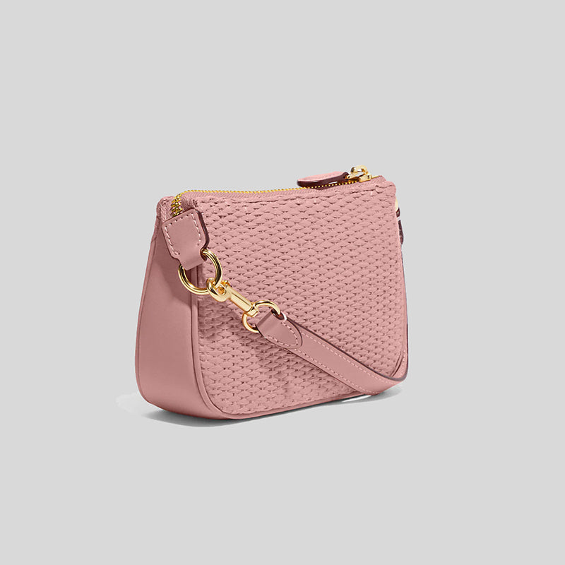 Coach Nolita 15 In Straw Shell Pink Multi CH215