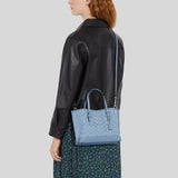 Coach Mollie Tote 25 In Signature Chambray Cornflower Multi CH228