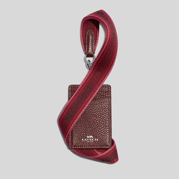 Coach Id Lanyard Wine Multi CH693