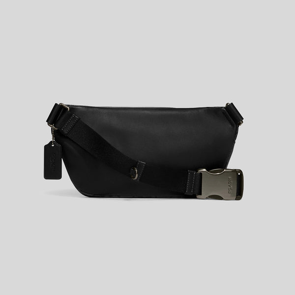 Coach Elias Belt Bag In Signature Canvas Charcoal CJ506