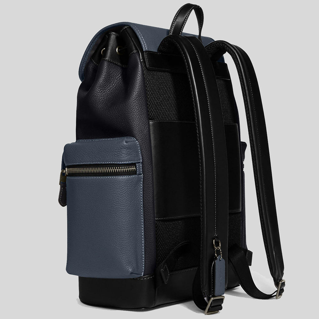 Coach Sprint Backpack In Colorblock Midnight Navy/Denim CJ516 – LussoCitta