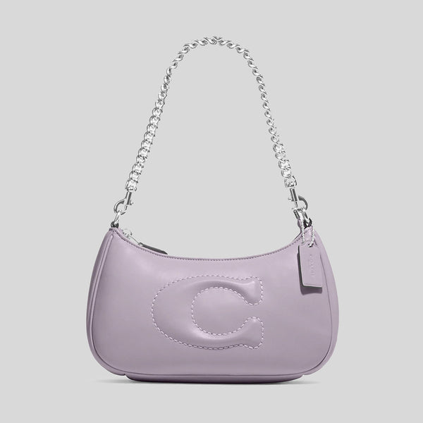 Coach Teri Shoulder Bag With Signature Quilting Mist CJ608