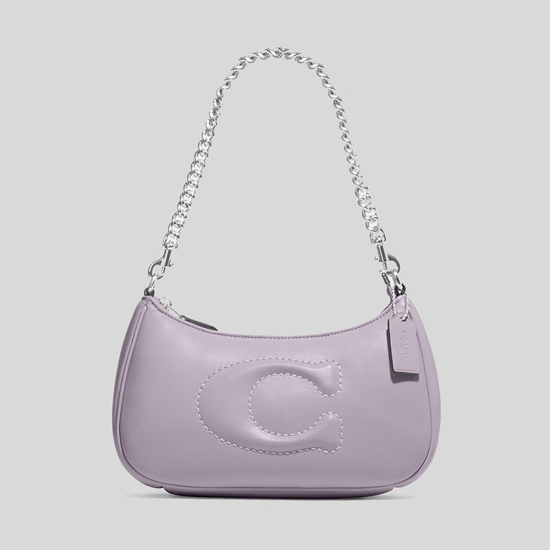 Coach Teri Shoulder Bag With Signature Quilting Mist CJ608