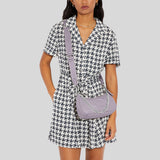 Coach Teri Shoulder Bag With Signature Quilting Mist CJ608