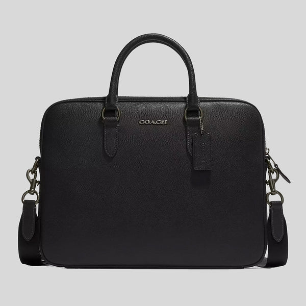 COACH Liam Compact Brief Black CJ652