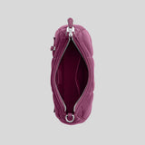 COACH Teri Hobo With Puffy Diamond Quilting Deep Berry CM097