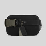 COACH Wyatt Belt Bag In Signature Canvas Charcoal/Black CM106