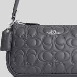 COACH Nolita 19 With Signature Leather Industrial Grey CM239