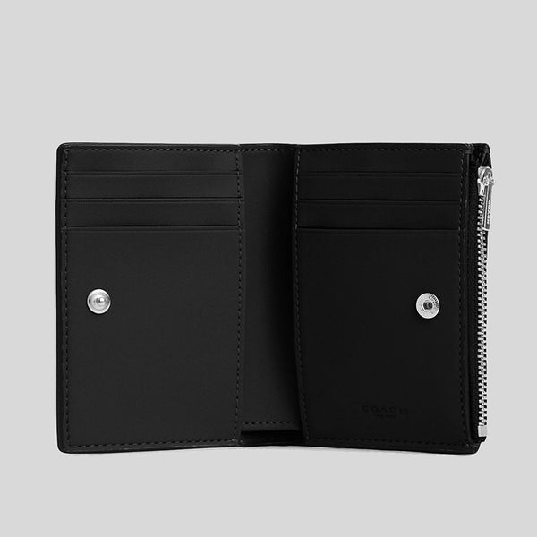 COACH Bifold Wallet Silver/Black CM315