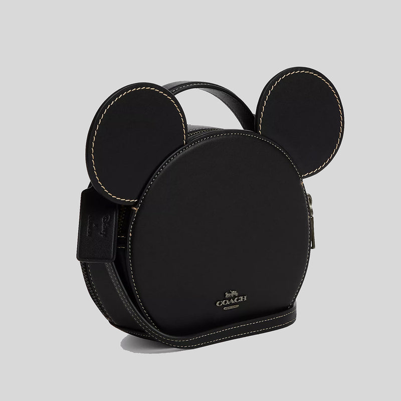 COACH Disney X Coach Mickey Mouse Ear Bag Black Multi CM840