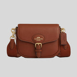 COACH Amelia Small Saddle Bag Redwood CP001