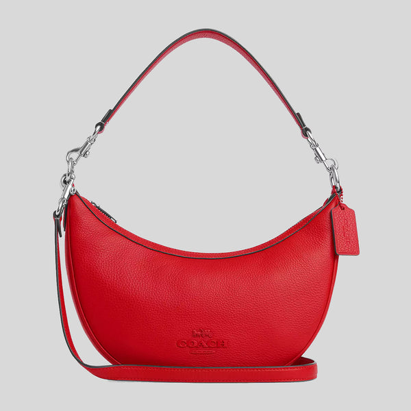 COACH Aria Shoulder Bag Bright Poppy CP099