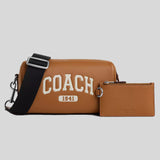 COACH Axel Crossbody Bag With Varsity Light Saddle CR184