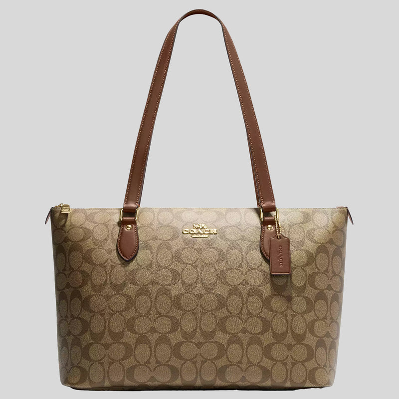 Coach signature canvas tote outlet