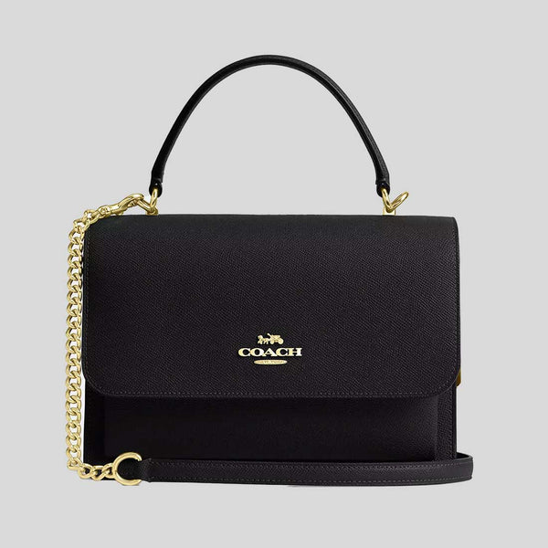 COACH Klare Top Handle Bag Black CY686