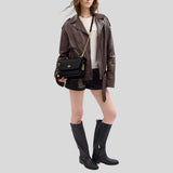 COACH Klare Top Handle Bag Black CY686