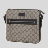 GUCCI GG Supreme Canvas Small Messenger Bag Beige/Black 779865