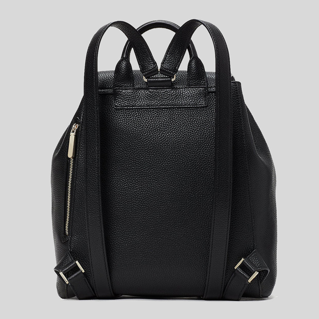 Kate spade backpack black and white sale