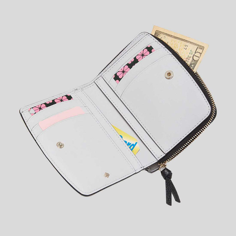 KATE SPADE Knott Small Compact Wallet Black K5610