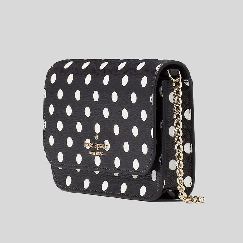 Kate Spade Cheers Boxed Crossbody Black Multi K7235