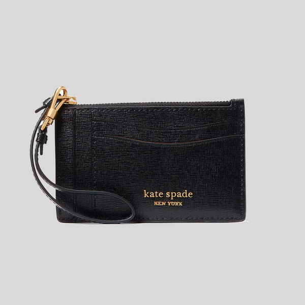KATE SPADE Morgan Card Case Wristlet Black K8928 – LussoCitta