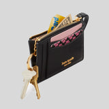 KATE SPADE Morgan Card Case Wristlet Black K8928