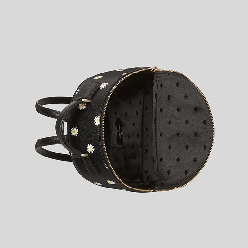 Kate Spade Perry Leather Small Backpack Black Multi KA686
