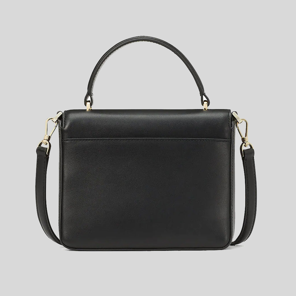 Kate Spade Reegan Top Handle Crossbody Bag Black KA755 – LussoCitta