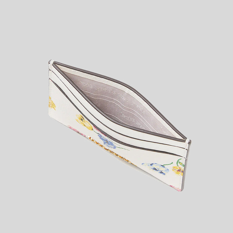 Kate Spade Morgan Tulip Toss Cardholder Cream Multi KB188