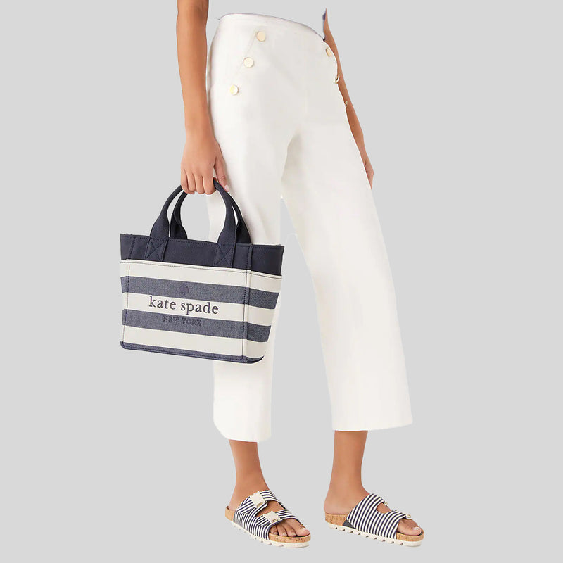 Kate Spade Jett Small Tote Parisian Navy Multi KB696