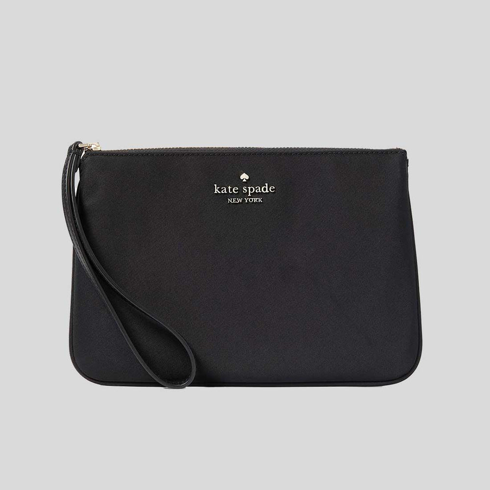 KATE SPADE Chelsea Medium Wristlet Pouch Black KC633