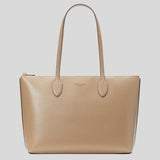 KATE SPADE Bleecker Large Zip-top Tote Timeless Taupe KC923