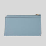Kate Spade Lucy Floral Embroidered Medium L-Zip Wristlet Polished Blue KD903