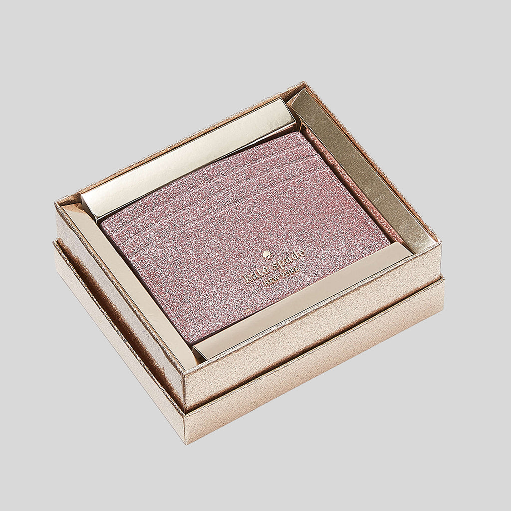 Lola glitter boxed sales small slim card holder
