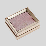 KATE SPADE Boxed Glimmer Small Slim Card Holder Mitten Pink KE448