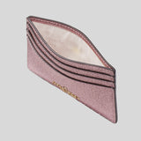 KATE SPADE Boxed Glimmer Small Slim Card Holder Mitten Pink KE448