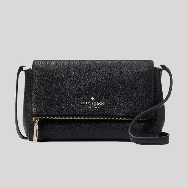 KATE SPADE Leila Mini Zip Crossbody Black KE487