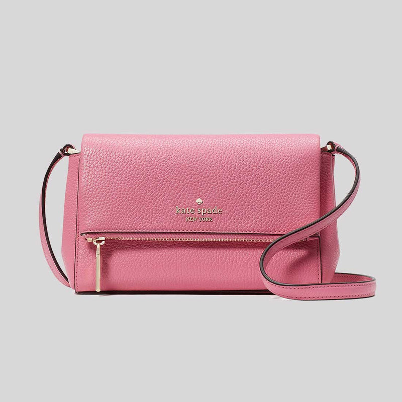 KATE SPADE Leila Mini Zip Crossbody Blossom Pink KE487