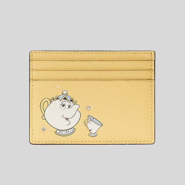 KATE SPADE DISNEY X KATE SPADE NEW YORK Beauty And The Beast Small Slim Card Holder KE659