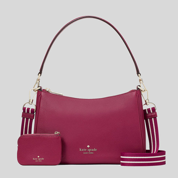 Kate Spade Rosie Shoulder Bag Dark Raspberry KF086 lussocitta lusso citta