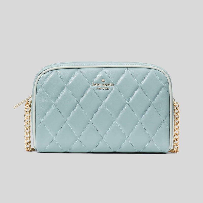KATE SPADE Carey Colorblock Mini Camera Bag Wild Sage Multi