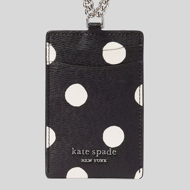 KATE SPADE Morgan Sunshine Dot Lanyard Black Multi KF585