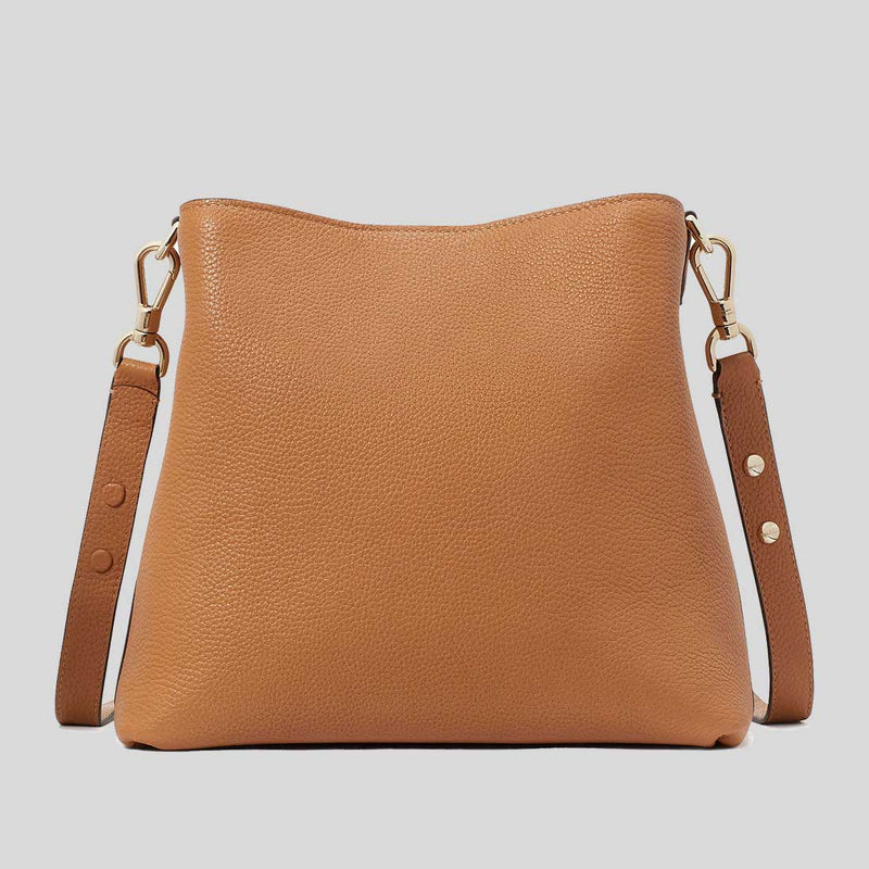 KATE SPADE Hudson Pebbled Leather Shoulder Bag Bungalow KF863