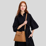 KATE SPADE Hudson Pebbled Leather Shoulder Bag Bungalow KF863