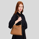 KATE SPADE Hudson Pebbled Leather Shoulder Bag Bungalow KF863