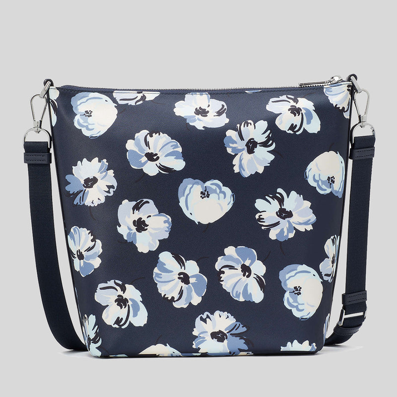 KATE SPADE Chelsea Floral Duffle Crossbody Bag Blue Multi KG458