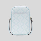 KATE SPADE Spade Flower North South Zip Phone Crossbody Blue Glow Multi KG490