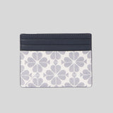 Kate Spade Spade Flower PVC Small Slim Card Holder Navy Multi KG492